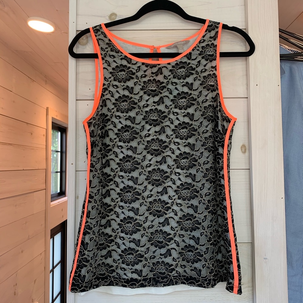 Banana Republic lace blouse